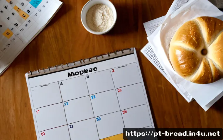 Home 17 제빵사 시험 준비 일정 관리 - Photorealistic overhead view of a Portuguese-speaking aspiring baker planning exam preparation at a ...